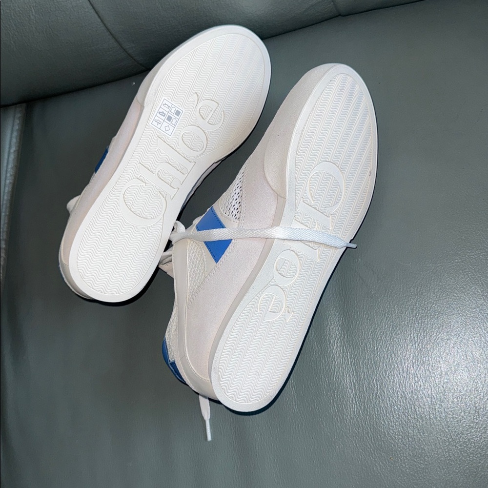 Chloe NWT Authentic Chloé Kick Leather & Mesh Sneaker - Picture 8 of 10